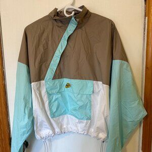 Nike windbreaker tri color